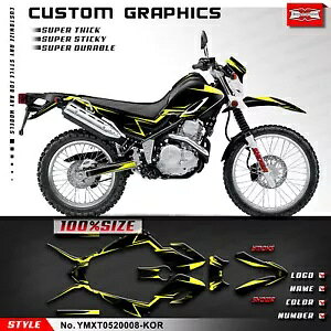 MX hĂ~߃fJ[ OtBbNX }n JVJ XT 250 XT250 2005-2020p MX Waterproof Sunproof Decal Graphics for Yamaha Serow XT 250 XT250 2005-2020