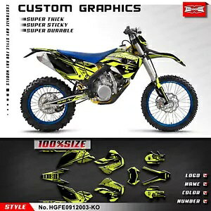 �r�j�[���O���t�B�b�N MX �X�e�b�J�[ Husaberg FE 390 450 570 570S 2009 2010 2011 2012 Vinyl Graphics MX Stickers for Husaberg FE 390 450 570 570S 2009 2010 2011 2012 �y���s�A���i�z
