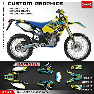 OtBbNLbgrj[XebJ[ Husaberg FE FS FC 400 450 501 550 650 2001-2005p Graphics Kit Vinyl Sticker for Husaberg FE FS FC 400 450 501 550 650 2001-2005