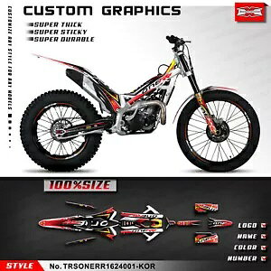 gCAoCNXebJ[ fJ[OtBbN TRS TRRS ONE/ONE R/ONE RR/S[h 2016-2024p Trials Bike Sticker Decal Graphics for TRS TRRS ONE/ONE R/ONE RR/GOLD 2016-2024