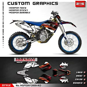 �I�[�g�o�C�O���t�B�b�N�X�e�b�J�[�L�b�g Husaberg FE 390 450 570 570s 2009-2012 �f�R Motorcycle Graphics Sticker Kit for Husaberg FE 390 450 570 570s 2009-2012 Deco