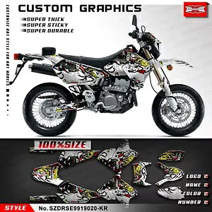 I[goCXebJ[rj[bvXYL DRZ400 SM DRZ400SM ANZT[ Motorcycle Stickers Vinyl Dekor Wrap for Suzuki DRZ400 SM DRZ400SM Accessories