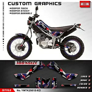 OtBbNLbg XebJ[V[g }n gbJ[ 250 XG250 gbJ[ XG250 X^Cp Graphics Kit Sticker Sheet for Yamaha Tricker 250 XG250 Tricker XG250 Restyle