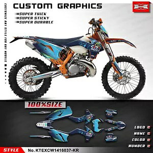 _[goCNtOtBbNXfJ[XebJ[Lbg EXC XCW 2014 2015 2016 MXp Dirt Bike Full Graphics Decals Stickers Kit for EXC XCW 2014 2015 2016 MX