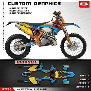 �_�[�g�o�C�N�t���X�e�b�J�[�L�b�g EXC XCW 2014 2015 2016 �r�j�[���f�J�[���O���t�B�b�N�X Dirt Bike Full Stickers Kit for EXC XCW 2014 2015 2016 Vinyl Decals Graphics �y���s�A���i�z