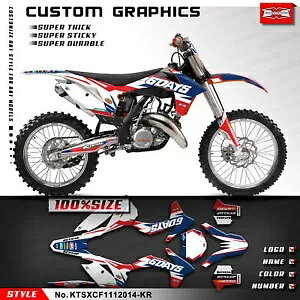 �_�[�g�o�C�N�t���J�X�^���X�e�b�J�[�O���t�B�b�N�L�b�g SX SXF XC XCF 2011 2012 MX �f�J�[���p Dirt Bike Full Custom Sticker Graphics Kit for SX SXF XC XCF 2011 2012 MX Decal �y���s�A���i�z