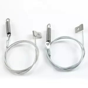 1990-1997 �}�c�_ �~�A�[�^ �R���o�[�`�u�� �g�b�v�T�C�h �e���V���� �z�[���h�_�E�� �P�[�u���A�y�A For 1990-1997 Mazda Miata convertible top side tension hold down cables, pair