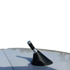 Aei / ~j N[p[ N[yp󒆃X^r[ r[ XeBO - J[{ Vo[ 3.5cm Antenna / Aerial Stubby Bee Sting for Mini Cooper Coupe - Carbon Silver 3.5cm