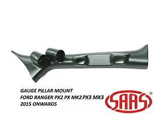 SAAS �Q�[�W�s���[�|�b�h �t�H�[�h PX2 PX3 �����W���[ ���C���h�g���b�N ���v�^�[�p 52mm �Q�[�W 15-22 SAAS Gauge Pillar Pod for Ford PX2 PX3 Ranger Wildtrak Raptor 52mm Gauges 15-22 �y���s�A���i�z