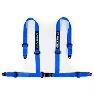 SAAS [VO V[gxg n[lX 4 _ u[ EC-R16 2 C` S4302R16 SAAS Racing Seatbelt Harness 4 Point Blue EC-R16 2" Inch S4302R16