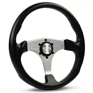 SAAS �X�e�A�����O �z�C�[�� �|�� 14 �C���` ADR �I�N�^�� �u���b�V�� �A���C �X�|�[�N SAAS Steering Wheel Poly 14 ADR Octane Brushed Alloy Spoke �y���s�A���i�z