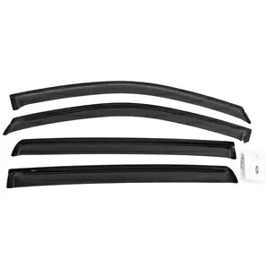 {̃tH[h W[ PX fA Lu 2011 ` 2022 XC EFU[ V[h 4 Zbg Genuine Ford Ranger PX Dual Cab 2011 - 2022 Slimline Weather Shields Set Of 4