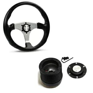 SAAS X|[c XeAO zC[ 14 C` & {X Lbg z[f Rh[ VN VP VR VS ADR p SAAS Sports Steering Wheel 14" & Boss Kit For Holden Commodore VN VP VR VS ADR