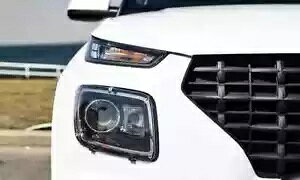 q_C Venue QX wbhCg veN^[ NA 2 Zbg 2019-2023 Genuine Hyundai Venue QX Headlight Protectors Clear Set Of 2 2019-2023