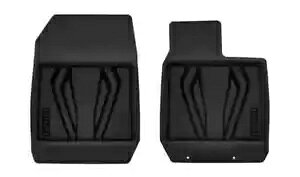 U D-Max tgSV^o[gC}bg 2 Zbg 2021 Nȍ~ Genuine Isuzu D-Max Front All Weather Rubber Tray Mats Set Of 2 MY2021 - Onwards