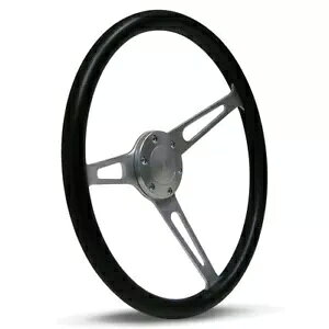 SAAS XeAO zC[ | 15 C` ADR NVbN ubV AC Xbgt SAAS Steering Wheel Poly 15" ADR Classic Brushed Alloy Slotted