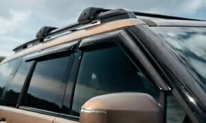 q_C T^tF nCubh eBebh EFU[ V[h 4 Zbg MY2024 ȍ~ Genuine Hyundai Santa Fe Hybrid Tinted Weather Shields Set Of 4 MY2024 - Onwards