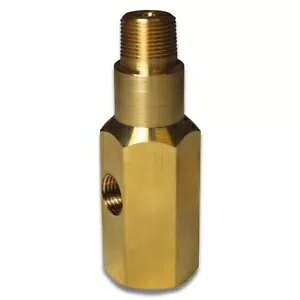 SAAS A_v^[ v 1/4 NPT ^J T s[X Z_[ gip SAAS Adaptor Oil Pressure Gauge 1/4 NPT Brass T Piece for Sender Torana