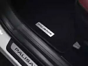 {̃q_C pZCh 8 le[[h J[ybg tA }bg ubN Xeb` Genuine Hyundai Palisade 8 Seater Tailored Carpet Floor Mats Black Stitch