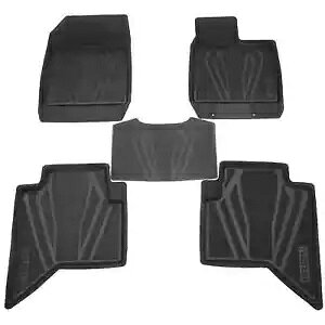 U D-Max SV^o[gC}bg 4 Zbg MY2021 - ȍ~ Genuine Isuzu D-Max All Weather Rubber Tray Mats Set Of 4 MY2021 - Onwards