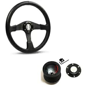 SAAS 4X4 U[ 15 C` XeAO zC[ & {XLbg Y pg[ GQ 1988 - 1997 p SAAS 4X4 Leather 15" Steering Wheel & Boss Kit For Nissan Patrol GQ 1988 - 1997