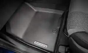 q_C Sante Fe TM e[[hSV^o[tA}bg 2020 Nȍ~ Genuine Hyundai Sante Fe TM Tailored All Weather Rubber Floor Mats 2020-Onwards