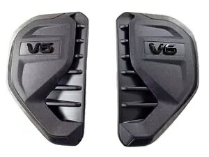 {̃tH[h W[ XLT V6 ubN TCh xg Zbg "V6" 2022-2024 Genuine Ford Ranger XLT V6 Next-Gen Black Side Vent Set "V6" 2022-2024