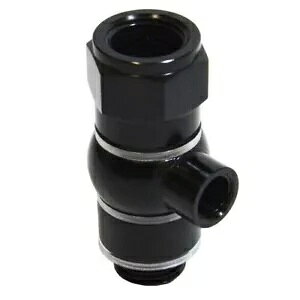 SAAS SGA1002 �G���W�������Q�[�W�A�_�v�^�[ LS1 LS2 LS3 �G���W���p �u���b�N SAAS SGA1002 Engine Oil Pressure Gauge Adaptor for LS1 LS2 LS3 Engines Black �y���s�A���i�z