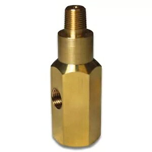 SAAS SGA230036 vA_v^[ 1/8 BSPT ^J T s[XZT[Z_[ SAAS SGA230036 Oil Pressure Gauge Adapter 1/8 BSPT Brass T Piece Sensor Sender