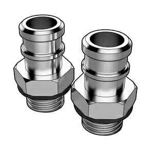 SAAS Lb` ^N z[X tBbeBO A~jE 14mm 9/16 - yA SAAS Catch Tank Hose Fitting Aluminium 14mm 9/16 - Pair