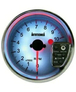 ptH[}X^R[^[ 3 3/4C` AiOQ[W zCgtFCX 7FCg^RRPM Performance Tachometer 3 3/4in Analog Gauge White Face 7 Colour Light Tacho RPM