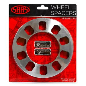 SAAS  WS5012 - zC[Xy[T[ x 2 jo[T 5 X^bh 12mm Genuine SAAS WS5012 - Wheel Spacer x 2 Universal 5 Stud 12mm