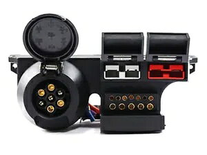 Onex R{ g[[ vO INC 2 X A_[\ vO 1 X 7 s Eh 1 X 12 s tbg Onex Combo Trailer Plug INC 2 X Anderson Plugs 1 X 7 Pin Round 1 X 12 Pin Flat