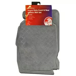z[f fI RA RC o[ tA }bg Zbg tg & A 2003 - 2011 Genuine Holden Rodeo RA RC Rubber Floor Mat Set Front & Rear 2003 - 2011