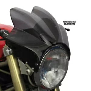 PUIG ���j�o�[�T�� �E�F�[�u �X�N���[�� �z���_ CB 600 F �z�[�l�b�g 2003 - 2004 �_�[�N�X���[�N PUIG UNIVERSAL WAVE SCREEN FOR HONDA CB 600 F HORNET 2003 - 2004 DARK SMOKE �y���s�A���i�z