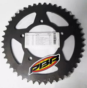 PBR AXvPbg ERGAL n[h 520 P. 43 AvA TUONO 1000 / [VO 2002 2005- PBR REAR SPROCKET ERGAL HARD 520 P. 43 FOR APRILIA TUONO 1000 / RACING 2002 2005-