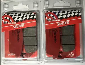 Brembo SA Ču[Lpbh 2 Zbg HONDA VULTUS 750 ABS W/DCT 2015 - BREMBO SA SINTERED BRAKE PADS 2 SETS FOR HONDA VULTUS 750 ABS W / DCT 2015 -