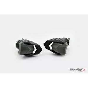 �t���[���v���e�N�gMOD. R19 PUIG FUR ���}�n �g���[�T�[ 9 900 GT �v���X 2023 - 2024 �u���b�N- FRAME PROTECTION MOD. R19 PUIG FUR YAMAHA TRACER 9 900 GT PLUS 2023 - 2024 BLACK- �y���s�A���i�z