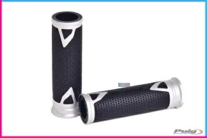 Puig �O���b�v ���W�J�� ���}�n MT-07 �g���[�T�[ 16-18 �V���o�[ PUIG GRIPS RADIKAL FOR YAMAHA MT-07 TRACER 16-18 SILVER �y���s�A���i�z