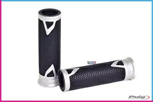 Puig �O���b�v ���W�J�� ���}�n T-MAX 530 12-16 �V���o�[ PUIG GRIPS RADIKAL FOR YAMAHA T-MAX 530 12-16 SILVER �y���s�A���i�z