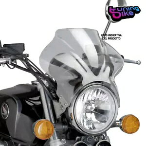 PUIG �X�N���[�� �R�b�N�s�b�g �z���_ CB500 93-04 ���C�g�X���[�N PUIG SCREEN COCKPIT FOR HONDA CB500 93-04 LIGHT SMOKE