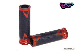 PUIG �n���h�� ���W�J�� �X�Y�L �o�[�O�}�� 400 10-18 ���b�h-123MM- PUIG HANDLES RADICAL FOR SUZUKI BURGMAN 400 10-18 RED-123MM- �y���s�A���i�z