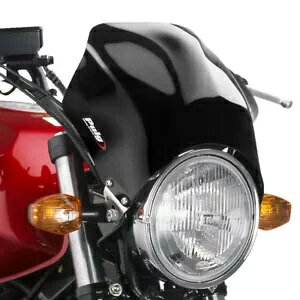 v[`tgV[hwMOD.v^[ JTL [t@[ 1100 92' - 97' ubN- PUIG WINDSHIELD UNIV. MOD. RAPTOR FOR KAWASAKI ZEPHYR 1100 92' - 97' BLACK-
