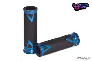 PUIG �n���h�� ���W�J�� �X�Y�L �o�[�O�}�� 400 10-18 �u���[-119MM- PUIG HANDLES RADICAL FOR SUZUKI BURGMAN 400 10-18 BLUE-119MM- �y���s�A���i�z