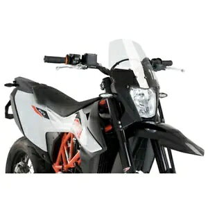 �v�[�C�O �l�C�L�b�h N.G.�X�|�[�c�X�N���[�� KTM ENDURO 690 R 2019 - 2023 �N���A 3586W PUIG NAKED N.G. SPORT SCREEN FOR KTM ENDURO 690 R 2019 - 2023 CLEAR 3586W �y���s�A���i�z