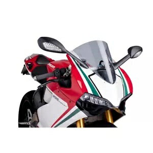 PUIG R ���[�T�[ �X�N���[�� �h�D�J�e�B �X�[�p�[���b�W�F�[�� 1299 2017 ���C�g�X���[�N 5990H PUIG R-RACER SCREEN FOR DUCATI SUPERLEGGERA 1299 2017 LIGHT SMOKE 5990H �y���s�A���i�z