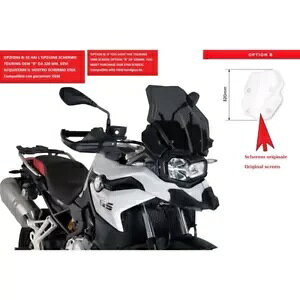 BMW F 850 GS ADVENTURE 2019 - 2023 _[NX[N 3769F p PUIG c[O XN[ PUIG TOURING SCREEN FOR BMW F 850 GS ADVENTURE 2019 - 2023 DARK SMOKE 3769F