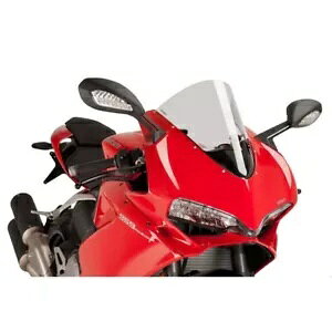 �t�����g�K���X R-RACER PUIG �h�D�J�e�B �p�j�K�[�� 1299/S 2015 - 2017 �N���A 7621W- WINDSHIELD R-RACER PUIG FOR DUCATI PANIGALE 1299/S 2015 - 2017 CLEAR 7621W- �y���s�A���i�z