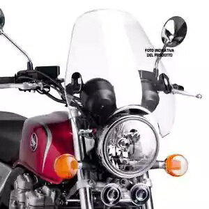 Puig ウィンドシールド カスタム II カワサキ エリミネーター 125 1988 - 1995 TRANSP- PUIG WINDSHIELD CUSTOM II FOR KAWASAKI ELIMINATOR 125 1988 - 1995 TRANSP-