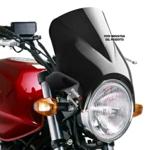 PUIG ���j�o�[�T�� �E�B���f�B �X�N���[�� �z���_ CBF 600 2008 - 2012 �u���b�N 1482N �ɑΉ� PUIG UNIVERSAL WINDY SCREEN COMPATIBLE FOR HONDA CBF 600 2008 - 2012 BLACK 1482N �y���s�A���i�z